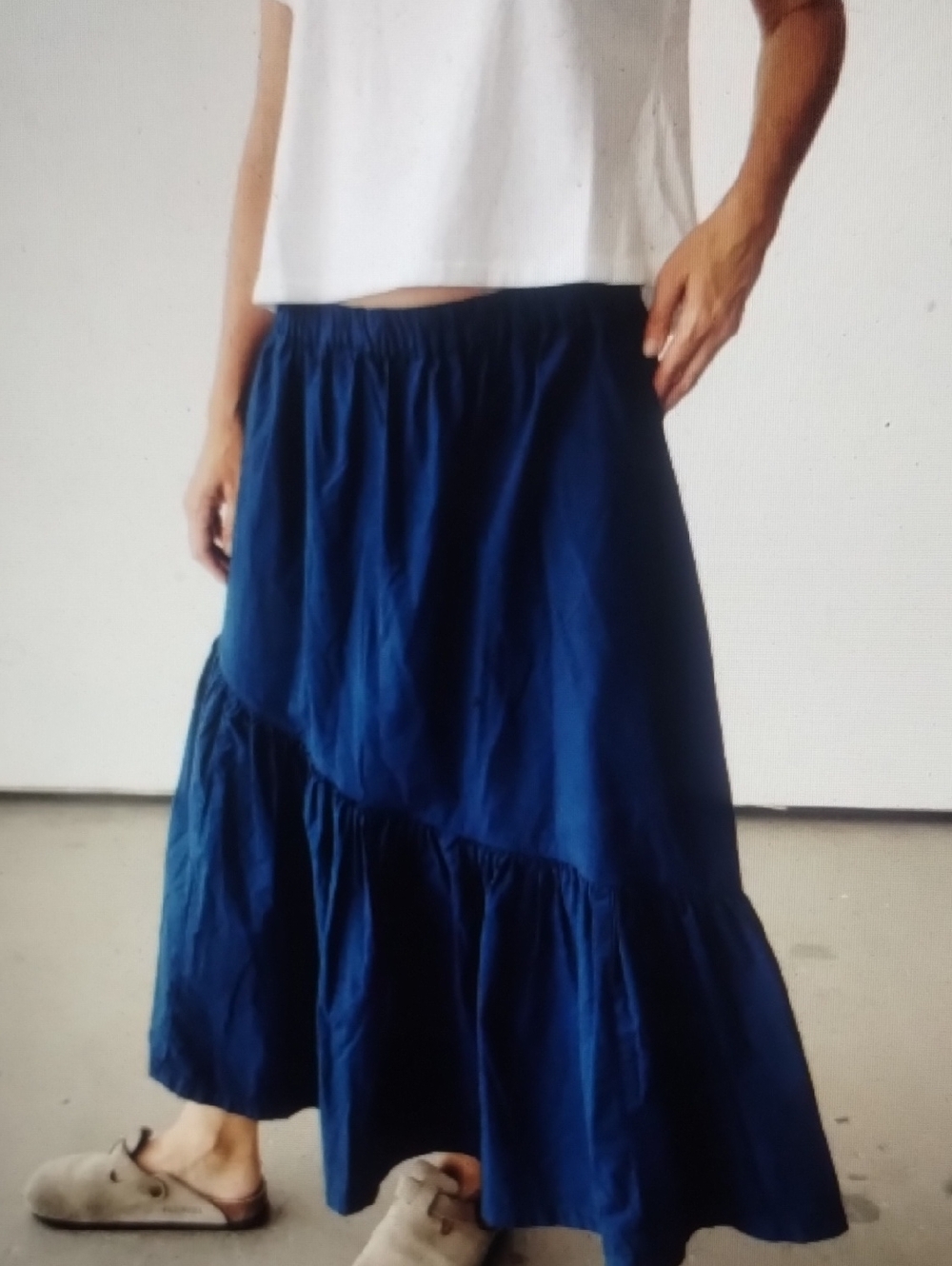 NWOT Hey Gang The Ranch Skirt Navy Blue XS/S